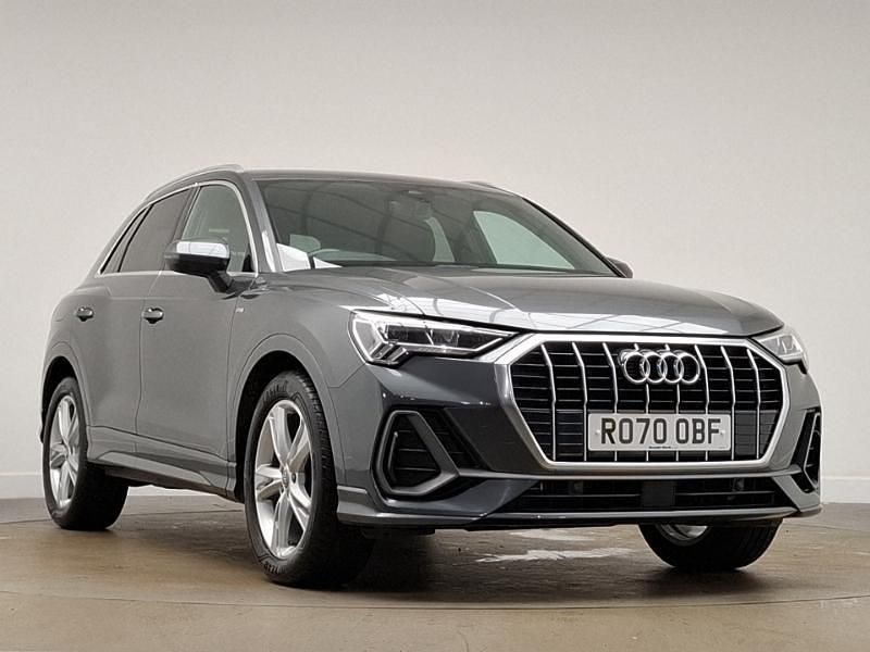 Grey Used 2020 Audi Q3 S-Line SUV | £20,498 (Fair price) - Image 1/4