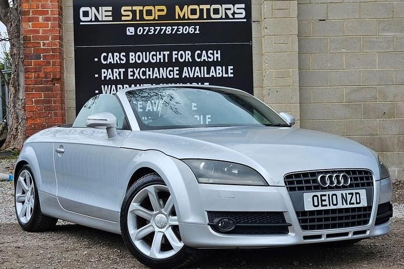 Begagnad Audi TT Roadster Design 2010 Silver Cab