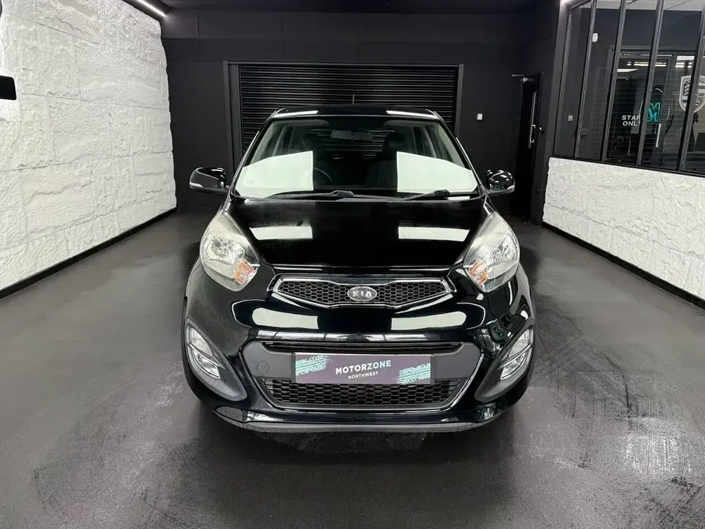 Used Kia Picanto 85 HP (62 kW) 2011 Black Hatchback