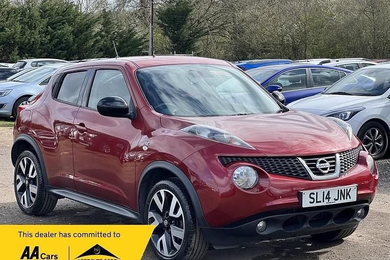 Used Nissan Juke N-TEC 110 HP (80 kW) 2014 Red SUV