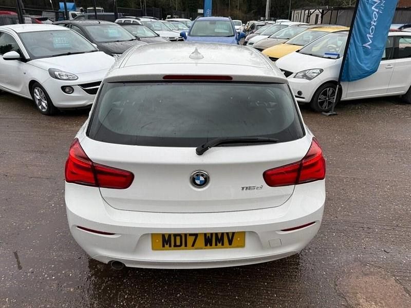 Used BMW 116 116 HP (85 kW) 2017 White Hatchback