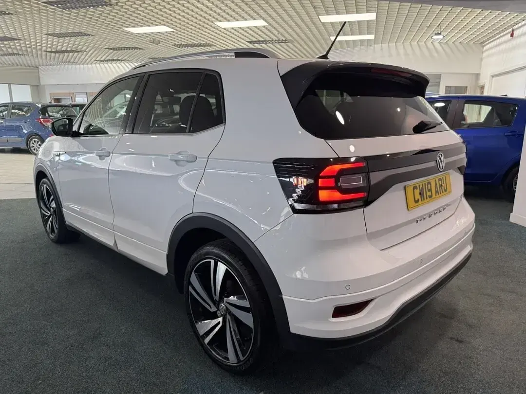 Used VW T-Cross R-line 115 HP (84 kW) 2019 White SUV