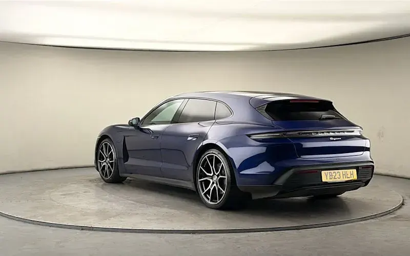 Used Porsche Taycan Sport Turismo Performance Package 300 kW (408 HP) 2023 Gentian blue Estate