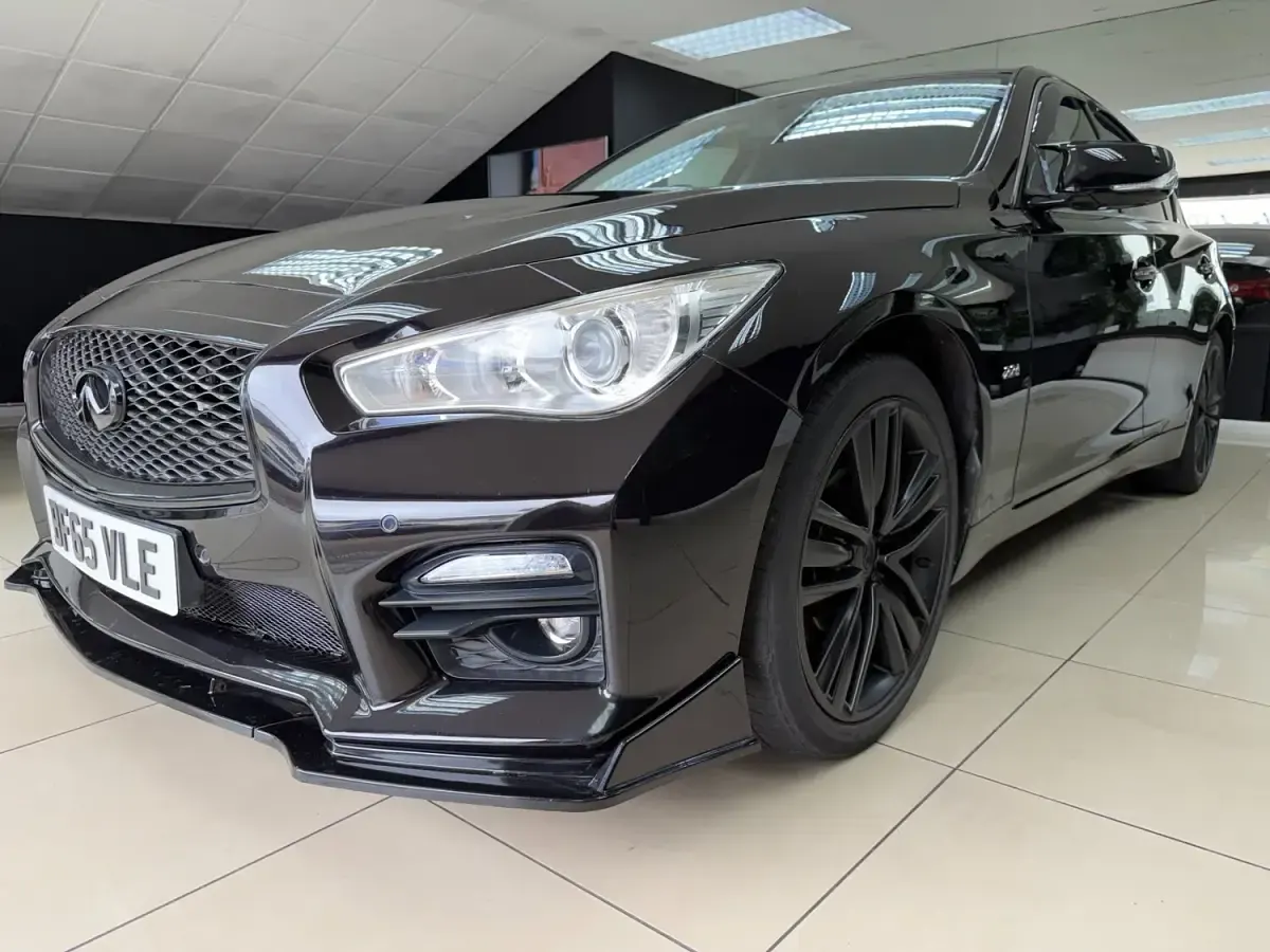 Used Infiniti Q50 Premium Executive 170 HP (125 kW) 2015 Black Sedan