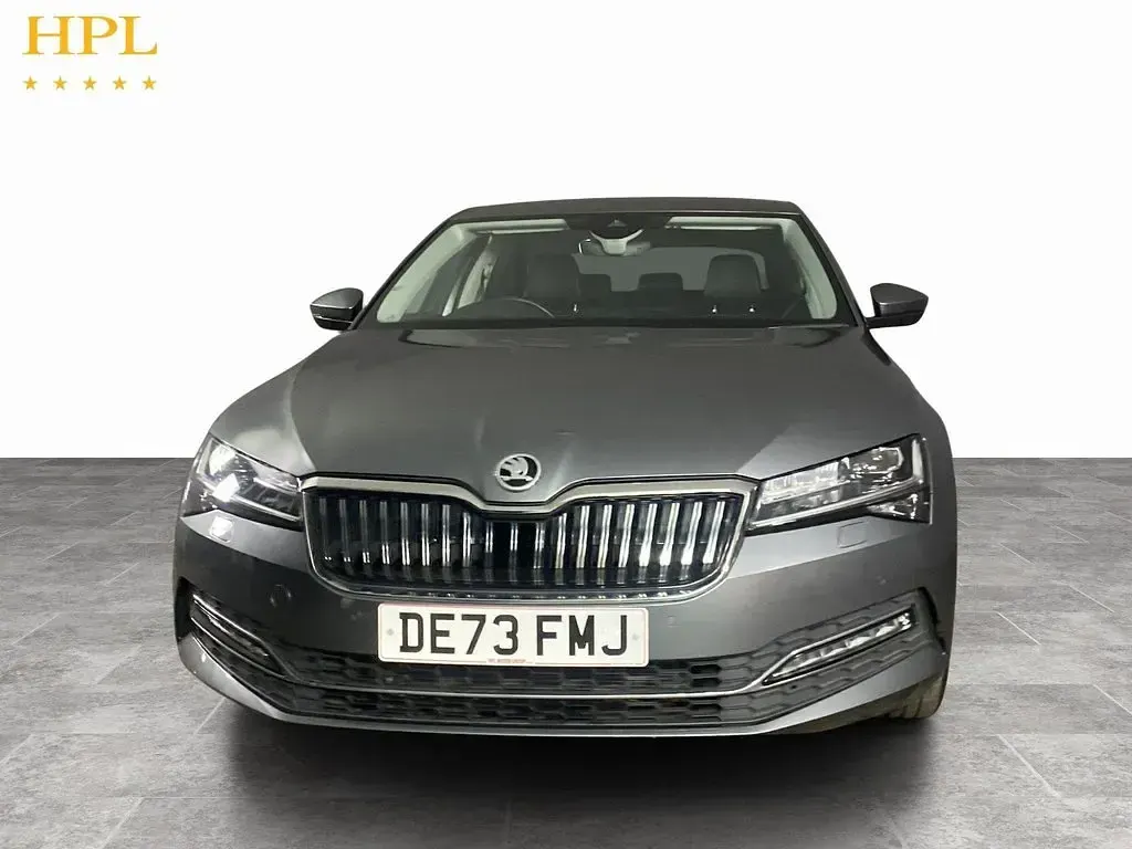 Used Skoda Superb SE L 150 HP (110 kW) 2023 Grey Hatchback