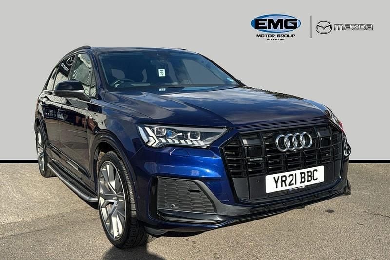 Used Audi Q7 Comfort 286 HP (210 kW) 2021 Blue SUV