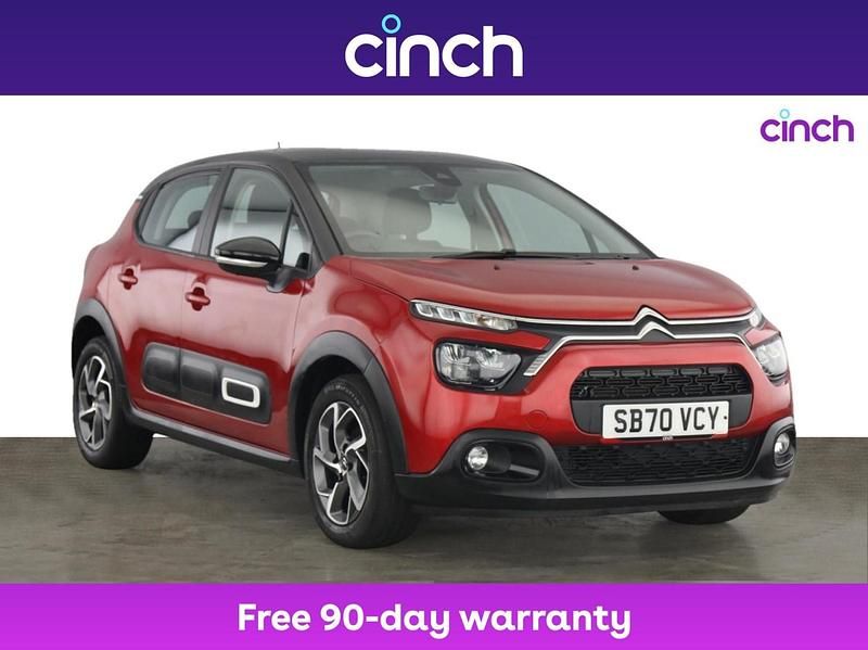 Red Used 2021 Citroën C3 PureTech Hatchback | £12,149 (A bit pricey) - Image 1/3