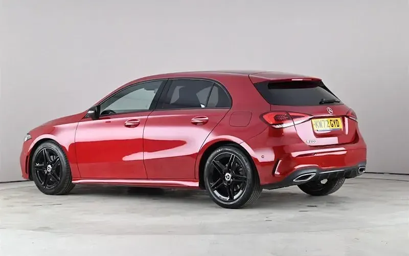 Used Mercedes A200 Executive 163 HP (119 kW) 2022 Red Hatchback