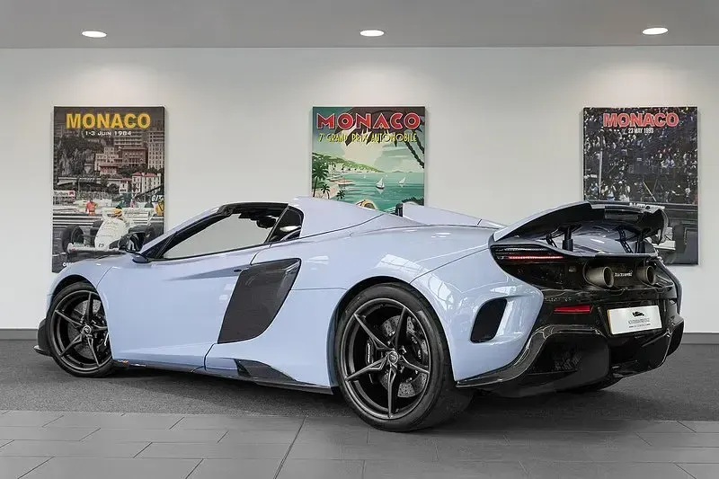 Used McLaren 675LT 675 HP (496 kW) 2016 Grey Cabriolet