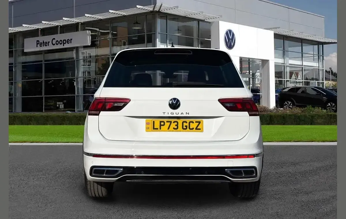 Used VW Tiguan R-line Edition 150 HP (110 kW) 2024 White SUV