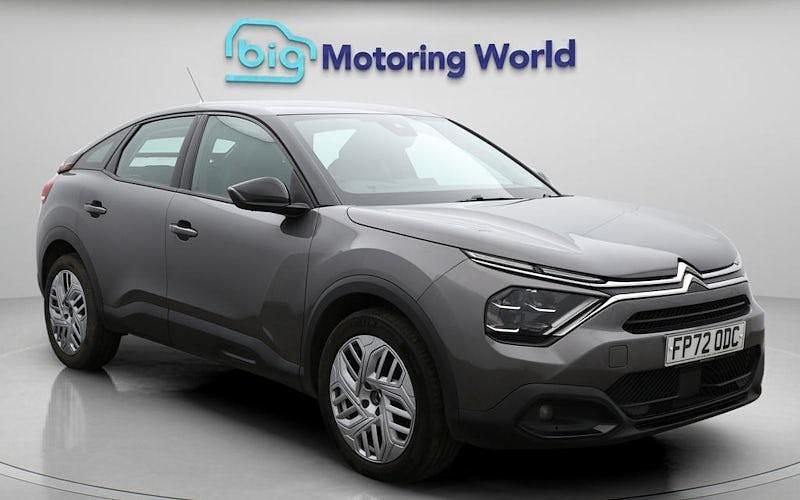 Grey Used 2022 Citroën C4 PureTech Hatchback | £11,600 (Good price) - Image 1/4