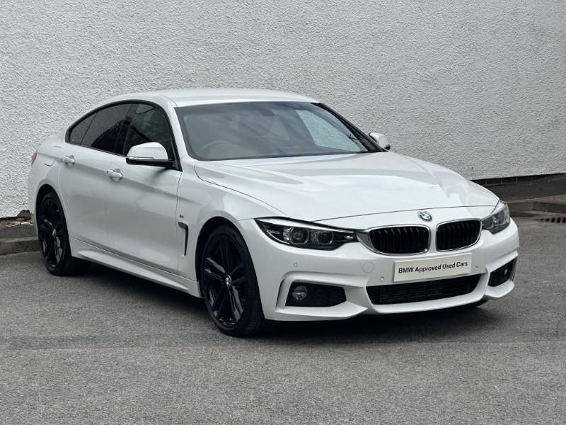 White Used 2017 BMW 420 Gran Coupé M Sport Coupe | £14,450 (Fair price) - Image 1/4