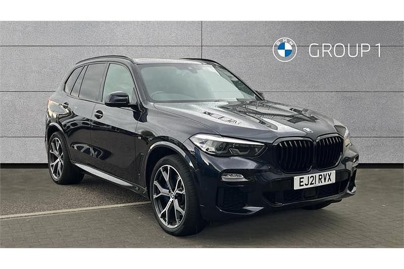 Carbon black Used 2021 BMW X5 M Sport SUV | £40,695 (Super price) - Image 1/4
