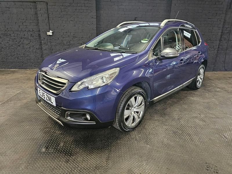 Blue Used 2015 Peugeot 2008 Allure SUV | £5,995 (Good price) - Image 1/4