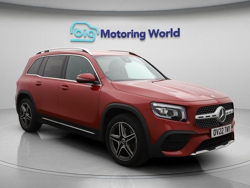 Red Used 2022 Mercedes GLB200 AMG line SUV | £26,400 (Fair price) - Image 1/4