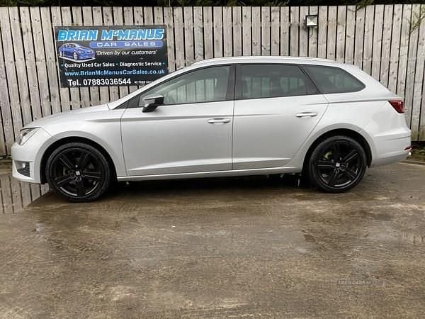 Used Seat Leon FR 150 HP (110 kW) 2015 Silver Estate