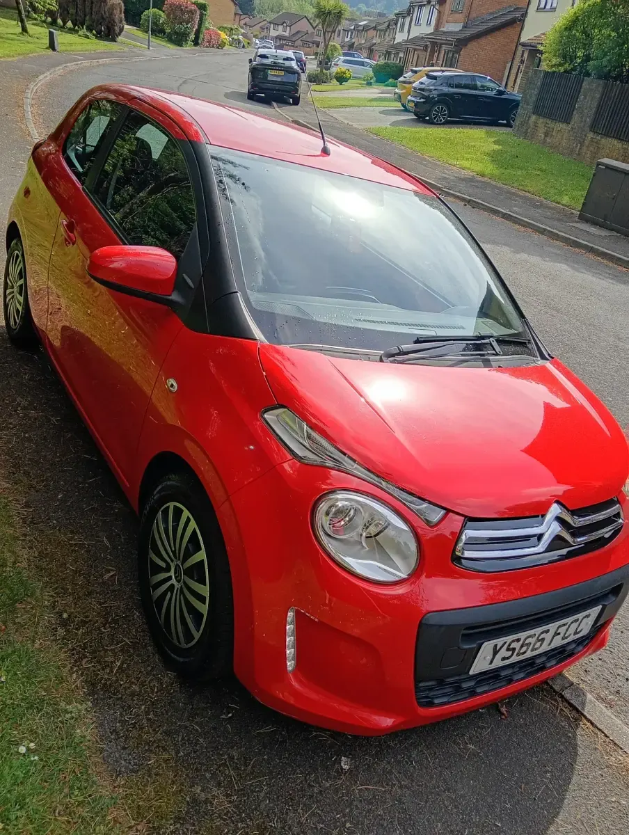 Usado Citroën C1 Feel 2017 Vermelho Citadino