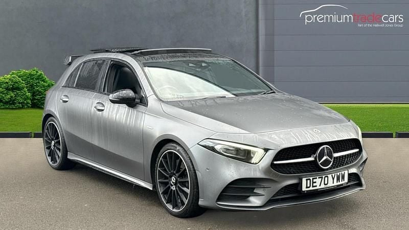 Grey Used 2021 Mercedes A250 Exclusive Hatchback | £24,749 (A bit pricey) - Image 1/4
