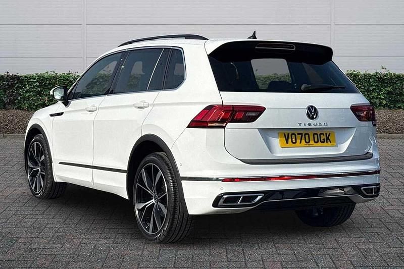 Used VW Tiguan R-line 150 HP (110 kW) 2020 White SUV