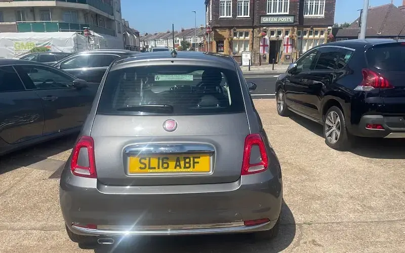 Used Fiat 500 Lounge 69 HP (50 kW) 2019 Red Hatchback