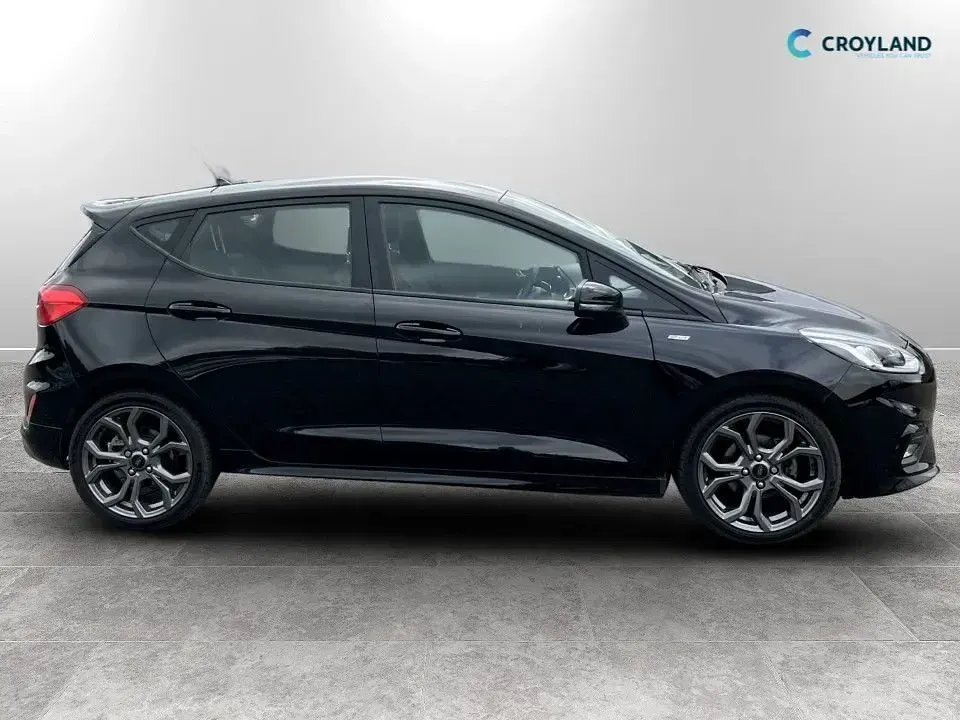 Used Ford Fiesta ST-Line 100 HP (73 kW) 2017 Black Hatchback