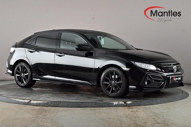 Black Used 2021 Honda Civic Sport Hatchback | £17,195 (Fair price) - Image 1/4