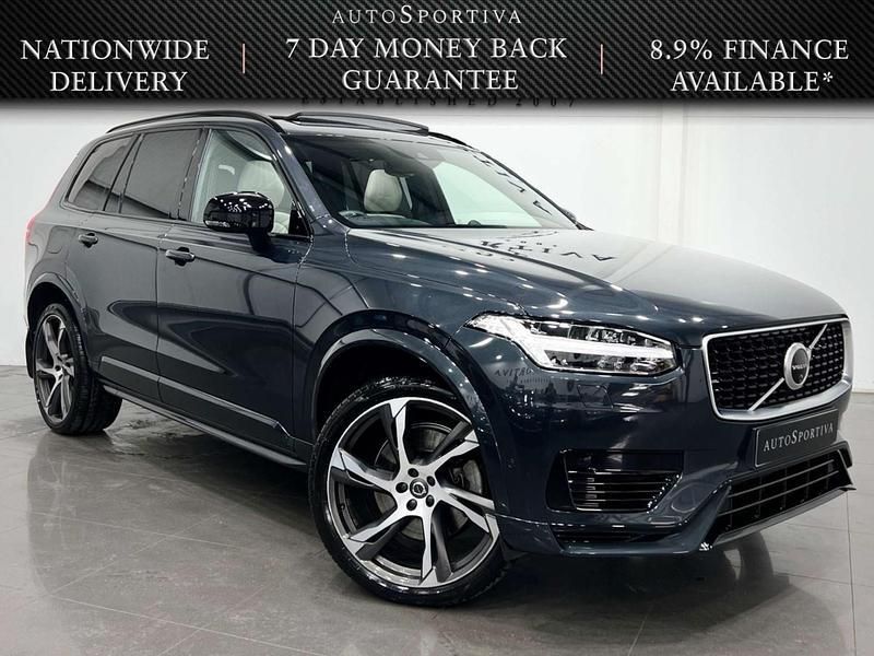 Grey Used 2020 Volvo XC90 R-Design Pro SUV | £40,490 (A bit pricey) - Image 1/3