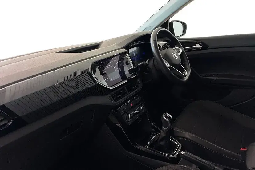 Used VW T-Cross Black Edition 110 HP (80 kW) 2023 White SUV