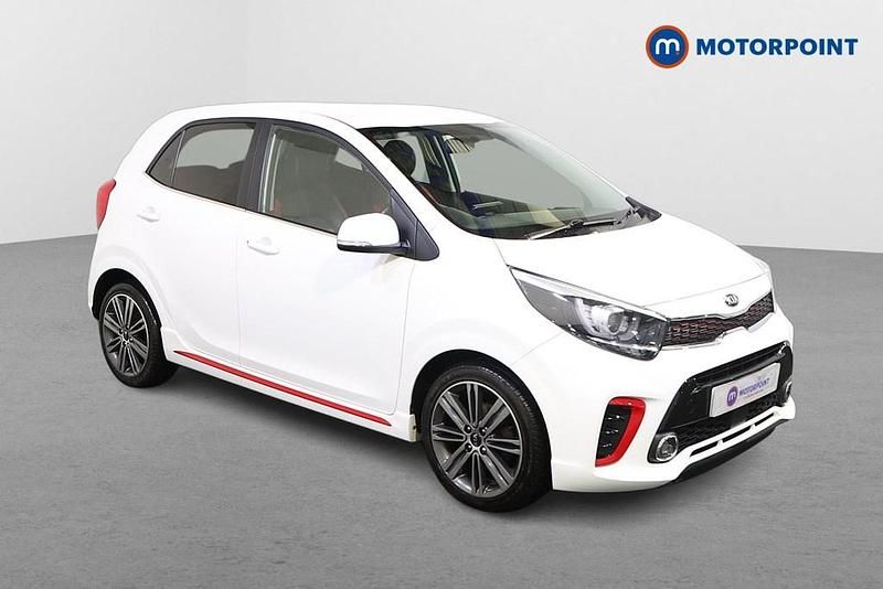 White Used 2019 Kia Picanto GT-Line Hatchback | £8,849 (Good price) - Image 1/4