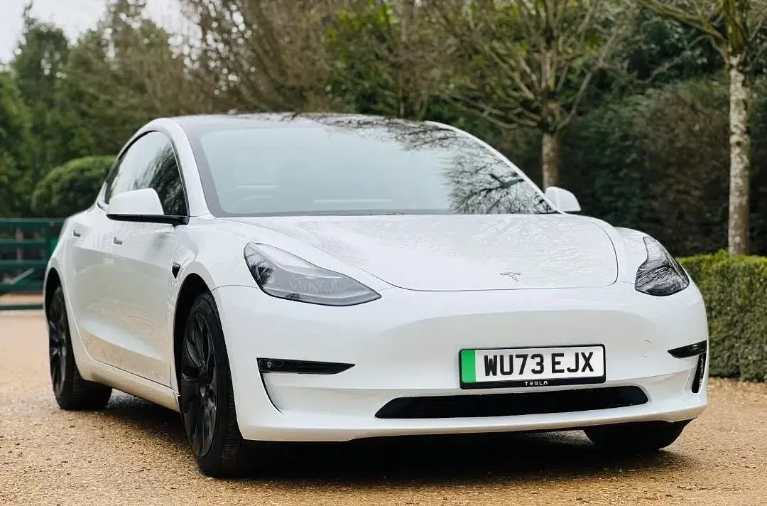 Used Tesla Model 3 Long Range RWD 366 kW (498 HP) 2023 White Sedan