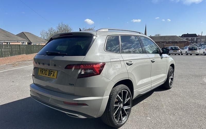 Used Skoda Karoq SportLine 190 HP (139 kW) 2020 Grey SUV