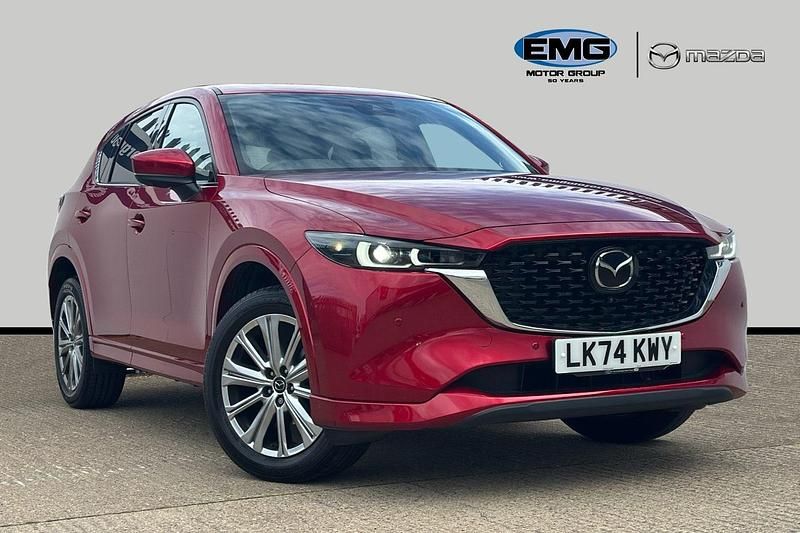 Red Used 2024 Mazda CX-5 Takumi-Line SUV | £27,695 (A bit pricey) - Image 1/3