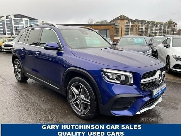 Blue Used 2022 Mercedes GLB200 AMG line SUV | £25,995 (Fair price) - Image 1/4