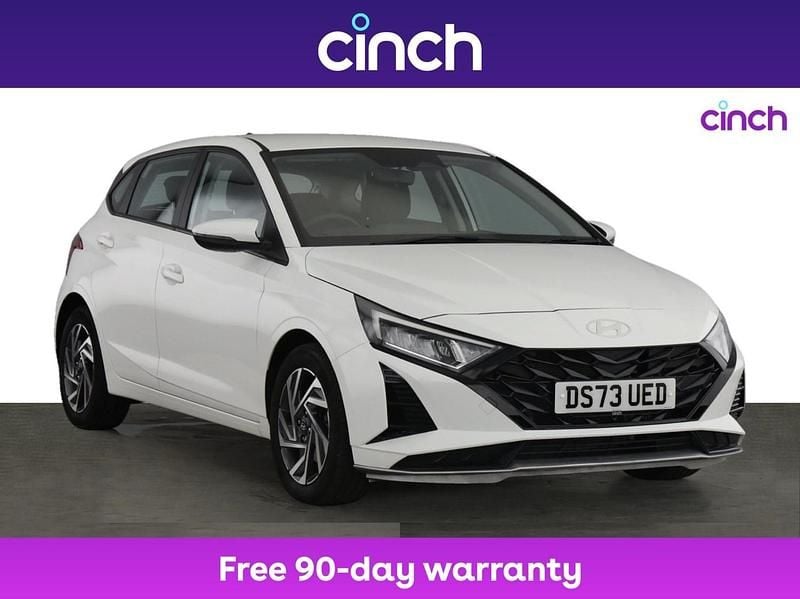 White Used 2023 Hyundai i20 Advanced Hatchback | £15,949 (Fair price) - Image 1/3