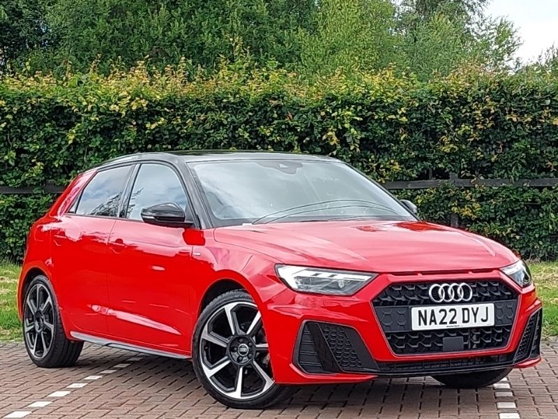 Red Used 2022 Audi A1 Black Edition Hatchback | £20,498 (Expensive) - Image 1/4