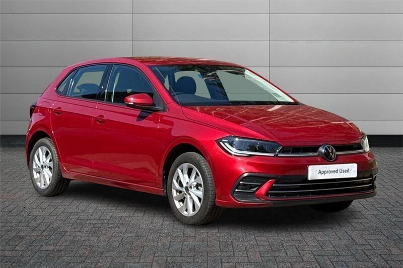 Red Used 2022 VW Polo Style Hatchback | £16,490 (Fair price) - Image 1/4