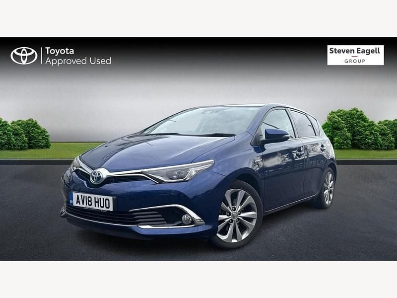 Used Toyota Auris Hybrid 2018 Blue Hatchback