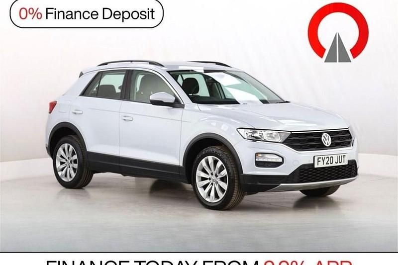 Used VW T-Roc SE 150 HP (110 kW) 2020 Silver SUV