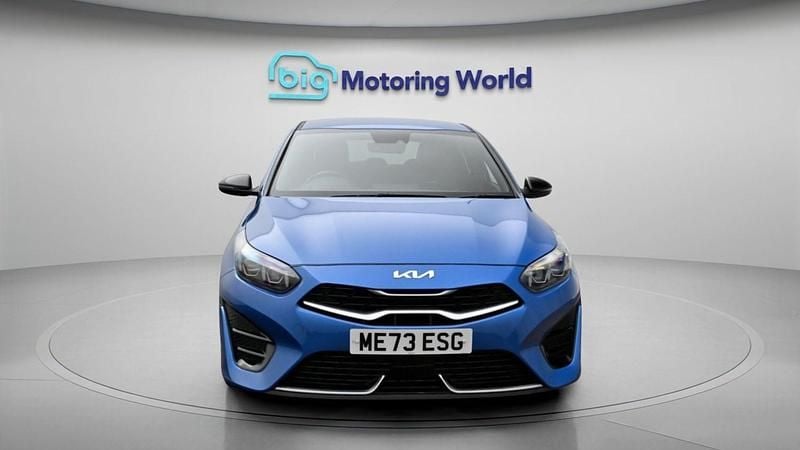 Used Kia Ceed GT-Line 160 HP (117 kW) 2023 Blue Hatchback