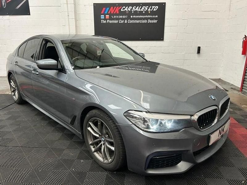 Used BMW 520 M Sport 190 HP (139 kW) 2017 Blue Sedan