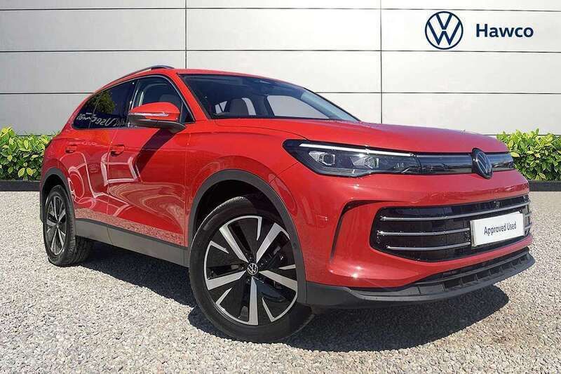 Red New 2025 VW Tiguan Elegance SUV | £37,995 (Expensive) - Image 1/4