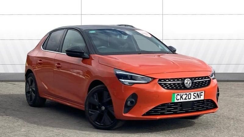 Used Vauxhall Corsa-e Elite 100 kW (136 HP) 2020 Orange Hatchback