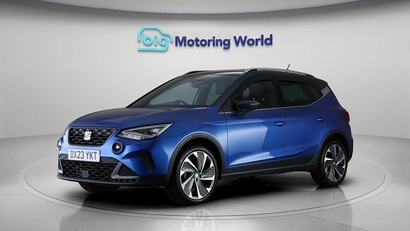 Used Seat Arona FR 110 HP (80 kW) 2022 Blue SUV