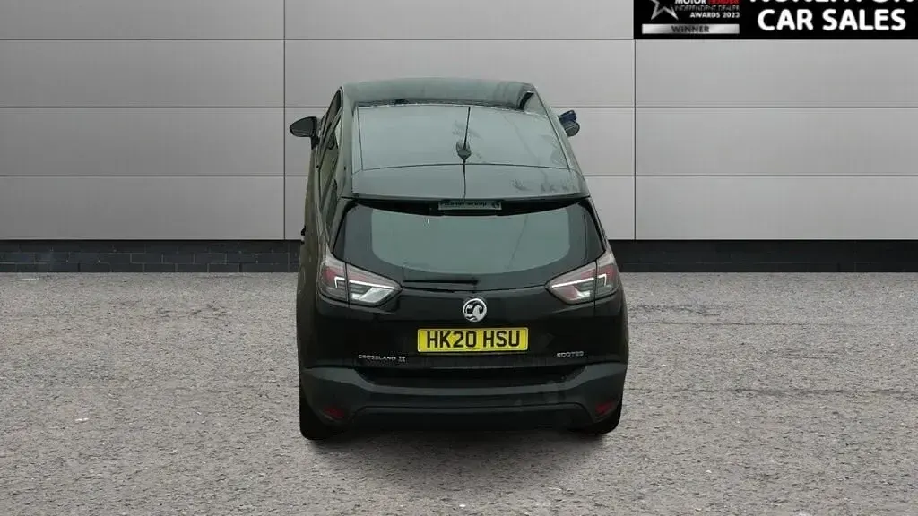 Usado Vauxhall Crossland X S 110 CV (80 kW) 2020 Negro SUV