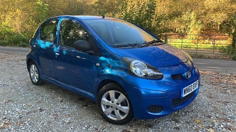 Blue Used 2010 Toyota Aygo Hatchback | £1,495 (Super price) - Image 1/4