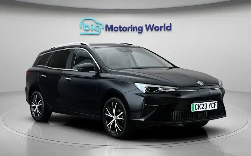 Used MG MG5 EV Trophy 114 kW (156 HP) 2022 Black Estate