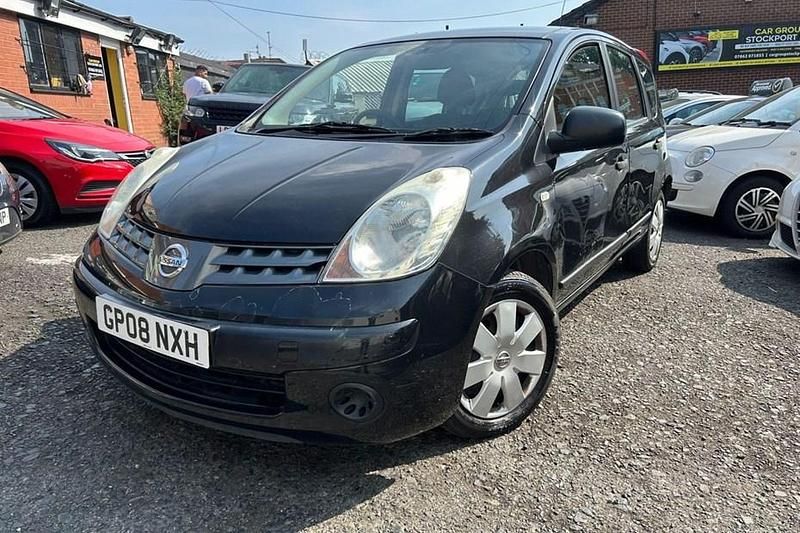 Black Used 2008 Nissan Note Visia+ MPV | £2,095 (Good price) - Image 1/1