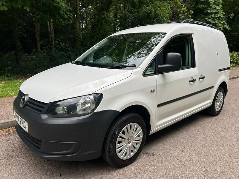 White Used 2014 VW Caddy Startline MPV | £6,595 (A bit pricey) - Image 1/4