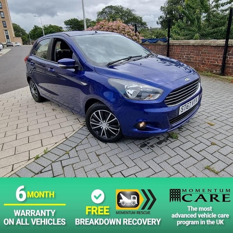 Used Ford Ka Plus Studio 70 HP (51 kW) 2018 Blue Hatchback