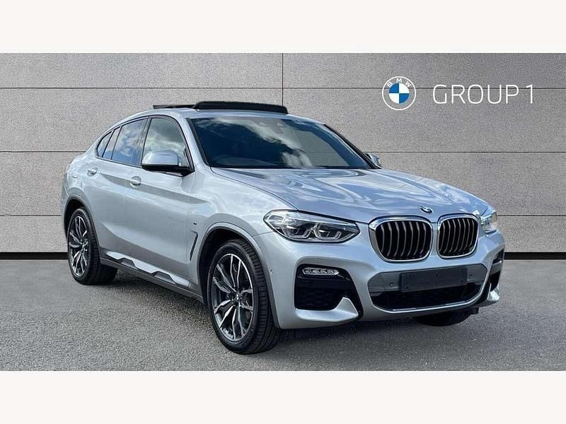 Silver Used 2019 BMW X4 M Sport SUV | £27,950 (Fair price) - Image 1/4